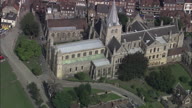 Rochester Cathedral And Castle From Overhead