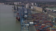 Tilbury Docks Sweeping Shot
