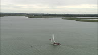 Sailing Boat On Hickling Broad
