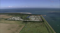 Wells Beach With Caravan Park On Approach