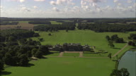 Holkham Hall Sweeping Approach Shot