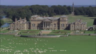 Holkham Hall Hidden Behind Tree
