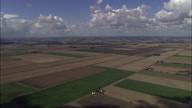 The Fens And White Fluffy Clouds