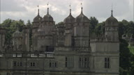 Burghley House Turrets C/U  Odd Camera Move