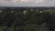 Burghley Park Trees Followed By Reveal Of Burghley House