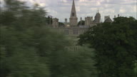 Burghley Park Trees Followed By Reveal Of Burghley House