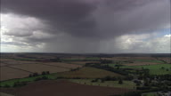 Rain Cloud Over Fens Landscape