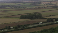 Great North Road Through Fields From High