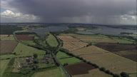 Approaching Rutland Water  Rain In Distance