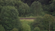Steam Train Come Into Frame On Left And Track On Great Central Railway