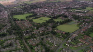 Approaching Ashby-De-La-Zouch And Castle - Rain On Lens