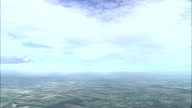 High Over Lincolnshire Wolds - Tilt To Directly Down And Circle