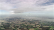Pan West To East Over Humber Estuary From 4,000Ft