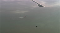 Spurn Head, Humber Fort And Ship