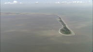 Long Downward Approach To Low Shot Of Spurn Head