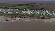 Ww Ii Coastal Artilleries In Front Of Caravan Park