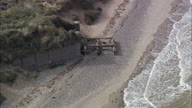 Ww Ii Coastal Artillery Hidden Beneath Ground And Grass On Beach