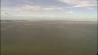 Humber Estuary With Clouds  Obvious Camera Adjustment In Middle