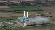 Small Power Station By Humber Estuary