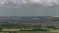 Humber Suspension Bridge In Distance
