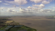 Humber Estuary With Clouds And Shadows On Water