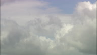 White Fluffy Clouds Passing C/U