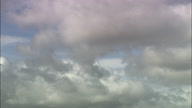 White Fluffy Clouds Passing C/U