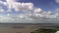 Humber Estuary With Clouds And Shadows On Water