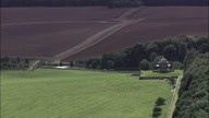 Temple Of The Four Winds And Old Bridge Near Castle Howard