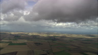 Landscape And Clouds Plus Cloud Shadows On Fields