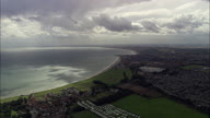 Pan From Bridlington Round To Flamborough Head
