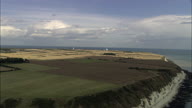 Flamborough Head With Lighthouses In Distance