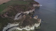 Flamborough Head Cliffs Directly Down