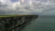 Flamborough Head Cliffs Tracking - Low Shot