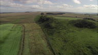 Hadrian'S Wall Going East From Housesteads