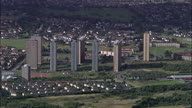 'S Tower Blocks On East Side Of City