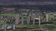 'S Tower Blocks On East Side Of City