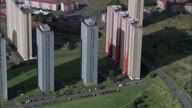 'S Tower Blocks On East Side Of City