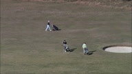 Golfers At St Andrew'S