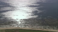 Sun Reflection In Sea Along Coast Near Arbroath