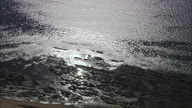 Sun Reflection In Sea Along Coast Near Arbroath