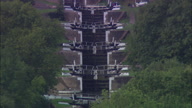 Hatton Flight Of Locks On Grand Union Canal