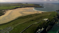 Crantock And Holywell Beaches With Hoblyn'S Cove
