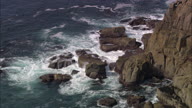 Quick Boiling Sea Shot Near Land'S End