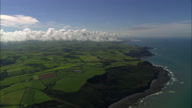 Low Clouds Over Coast Near Dizzard Point