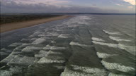Good Low Track Over Breaking Waves At Braunton Sands