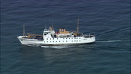 Ferry On Way To St Mary'S With Pull Outs