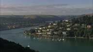 Across Mouth Of River Dart And Two Small Castles
