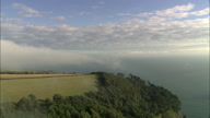 Horagraphic Clouds On Headland By Dartmouth From Land