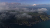Horagraphic Clouds On Headland By Dartmouth From Sea